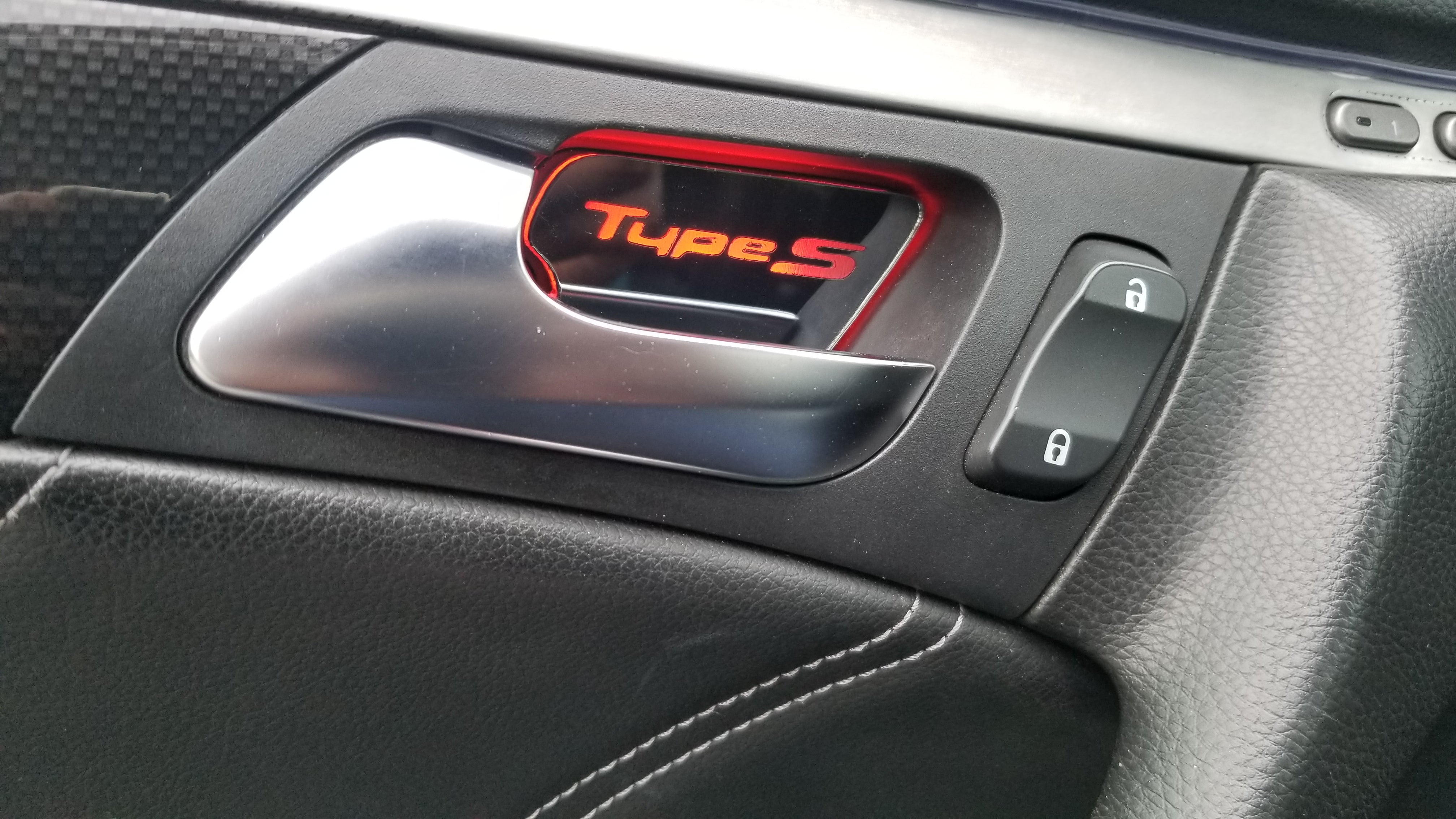 Taillight Screw Cover Bezel Cap – For Honda Acura TLX, Unbranded